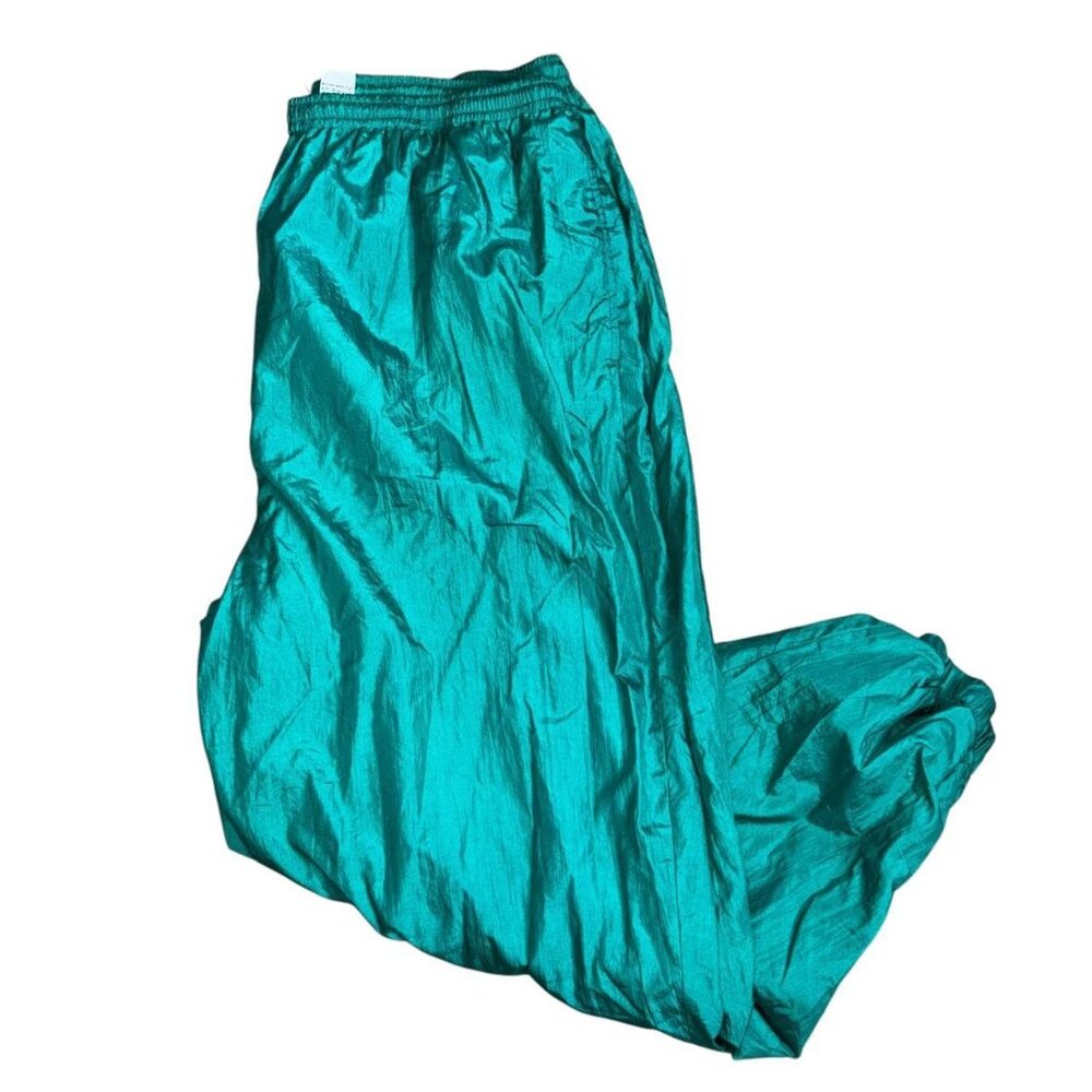 Emerald Green Windbreaker Pants